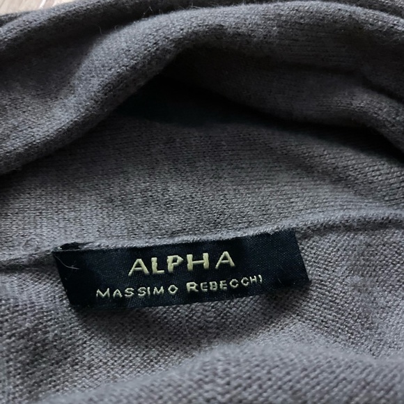 ALPHA Massimo Rebecchi Grey Long Cardigan - Picture 7 of 7